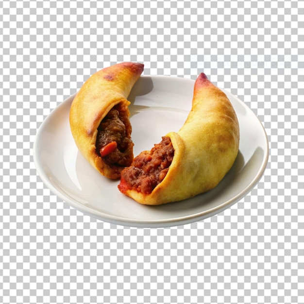 croissant with chocolate filling png