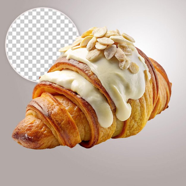 PSD croissants on transparent background