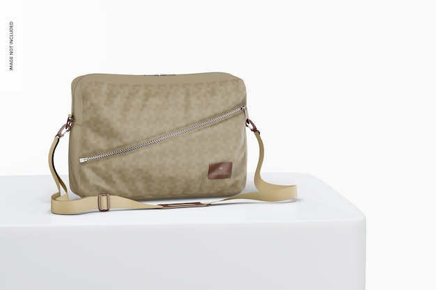 PSD crossbody bag mockup