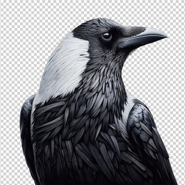 Crow amidst fog png