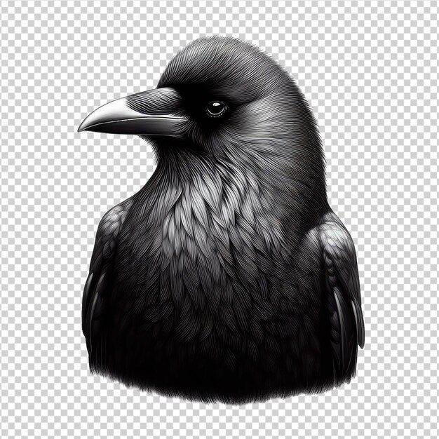 Crow in the wilderness png