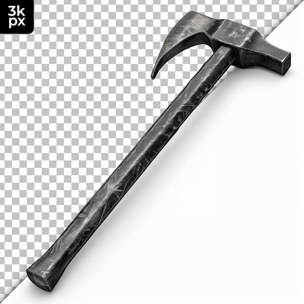 PSD crowbar isolated on transparent background