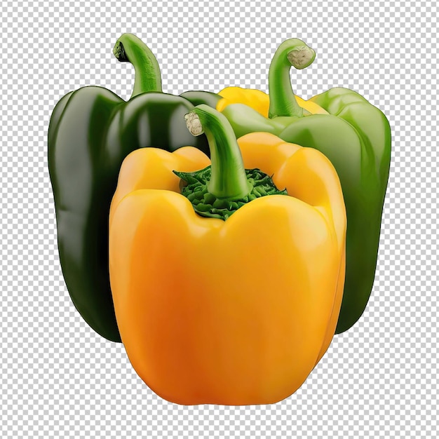 PSD crunchy and colorful bell pepper delights