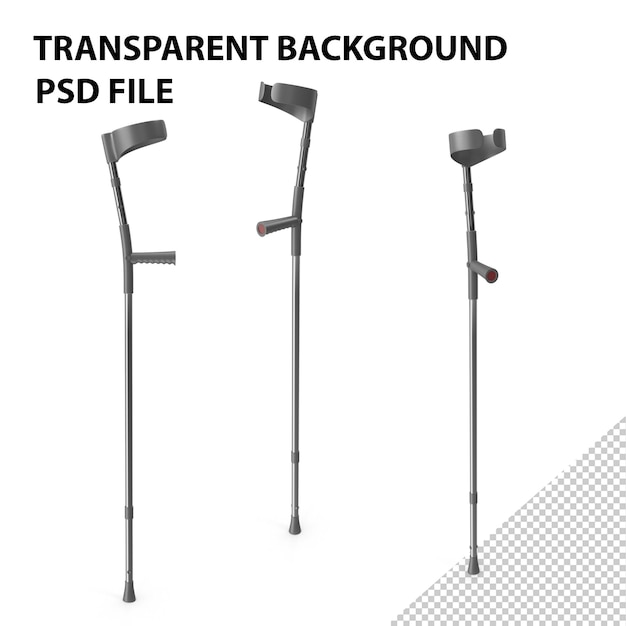 PSD crutch png