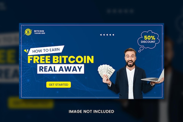 PSD crypto currency social media banner