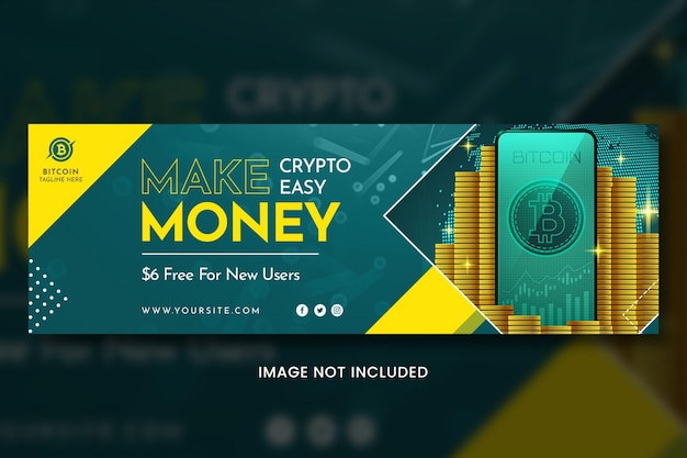 PSD crypto currency social media banner