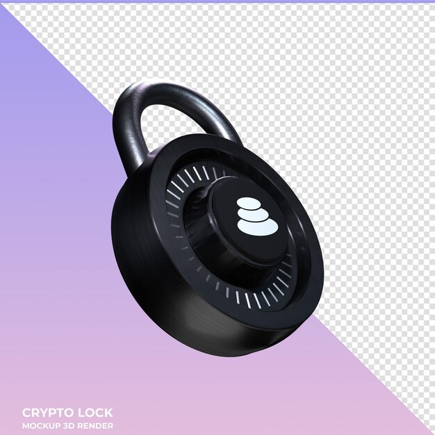 PSD crypto lock balancer bal 3d icon