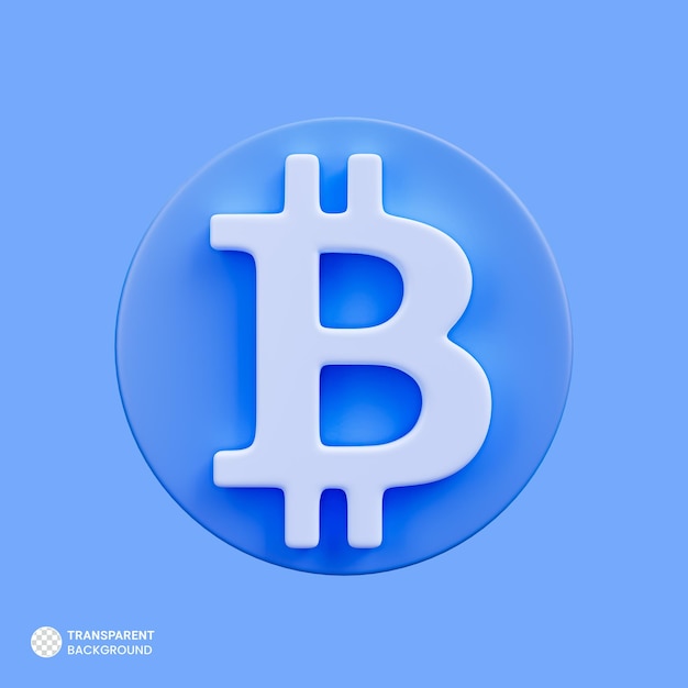 PSD cryptocurrency coin icon isolated 3d render illustration