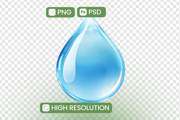 CrystalClear Water Drop PNG i PSD Obrazy o wysokiej rozdzielczości dla projektów projektowych Dodaj odświeżający element wizualny do swojej pracy Odkryj różne zastosowania w projektowaniu graficznym
