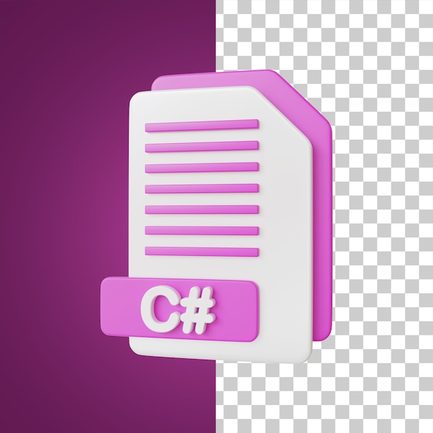 CSharp 문서 파일 형식 3d 그림