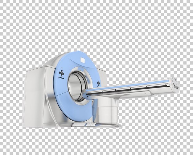 Ct scanner isolated on background 3d rendering illustration