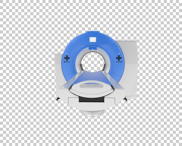 Ct scanner isolated on background 3d rendering illustration