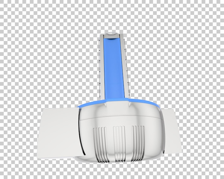 PSD ct scanner isolated on background 3d rendering illustration