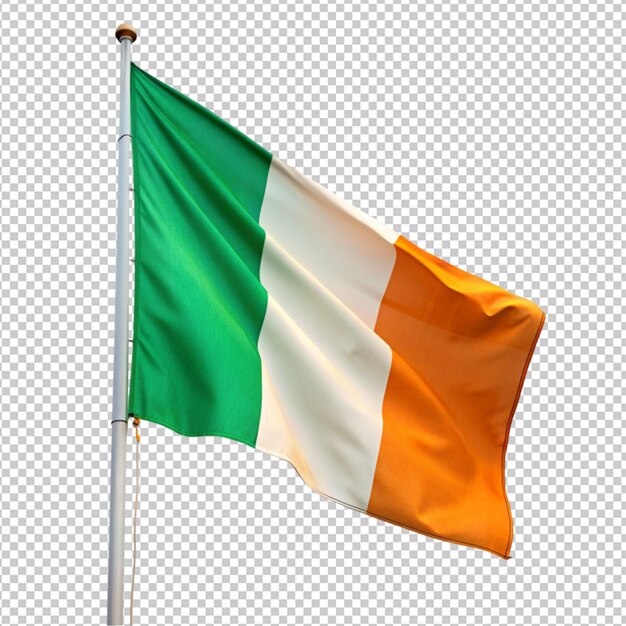 PSD cte d ivoire flag on transparent background