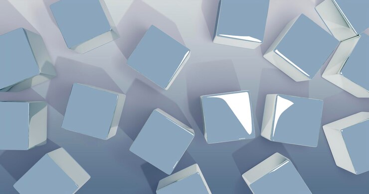 PSD cube background