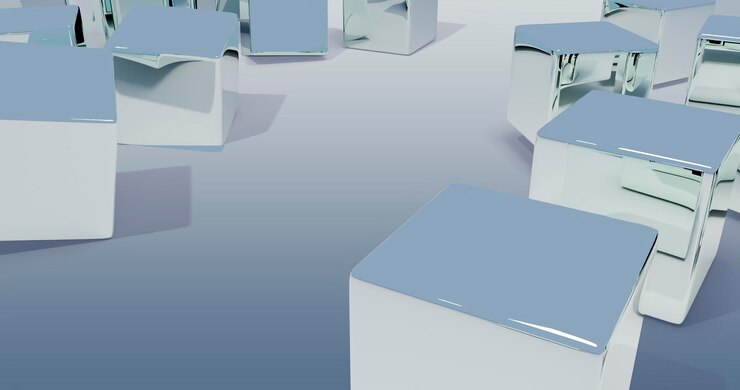 PSD cube background