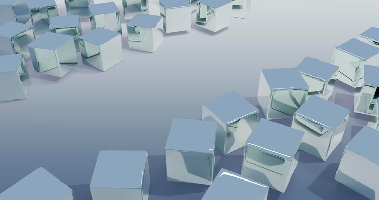 PSD cube background
