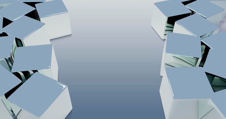 PSD cube background