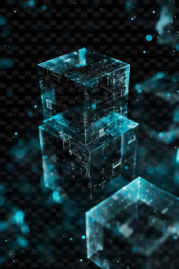 PSD a cube that has the word cubes on it