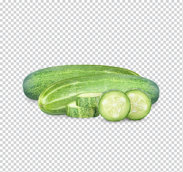 Cucumber isolated premium psd