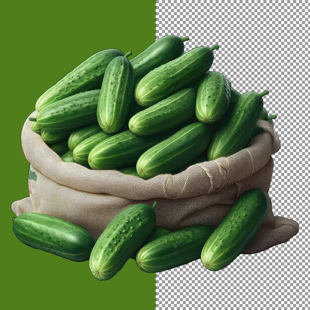 PSD cucumber's lone elegance png