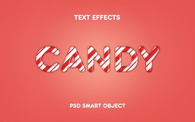 Cukierkowy efekt tekstowy