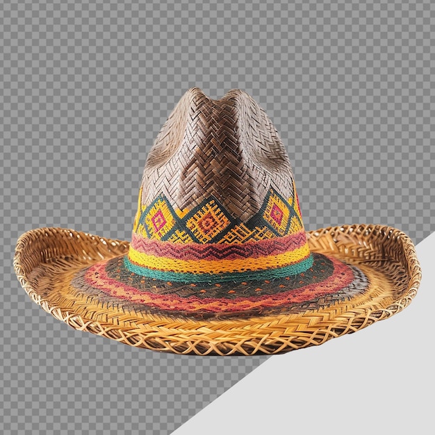 PSD culturele icoon mexicaanse hoed png geïsoleerd op transparante achtergrond