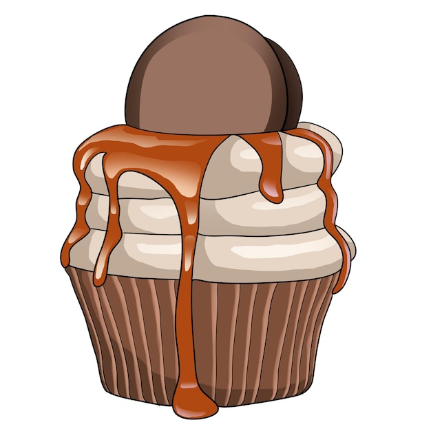 PSD cup cake