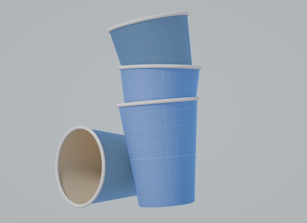 Cup Mockup-sjabloon