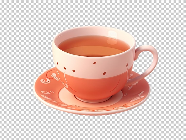 Illustrazione della tazza di tè