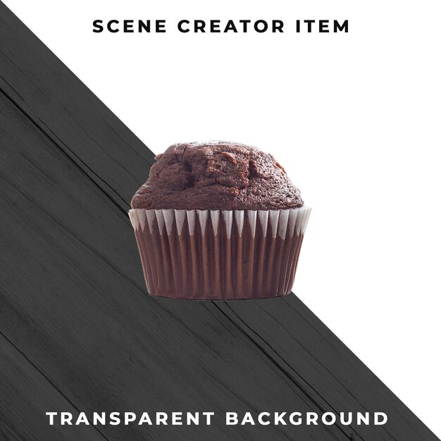 cupcake transparent PSD