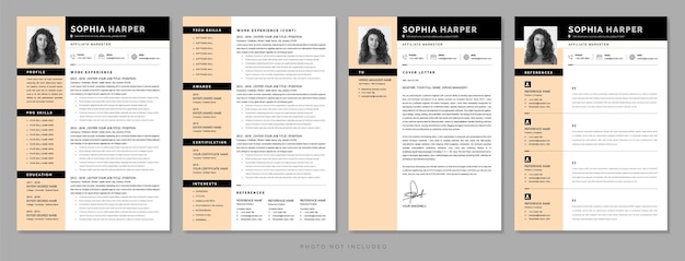 Curriculum vitae-model of cv