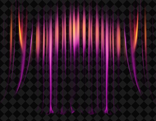 Curtain Aurora Long Vertical Folds of Light That Resemble Curtai Y2K Inspiredns Glowing Steadily R