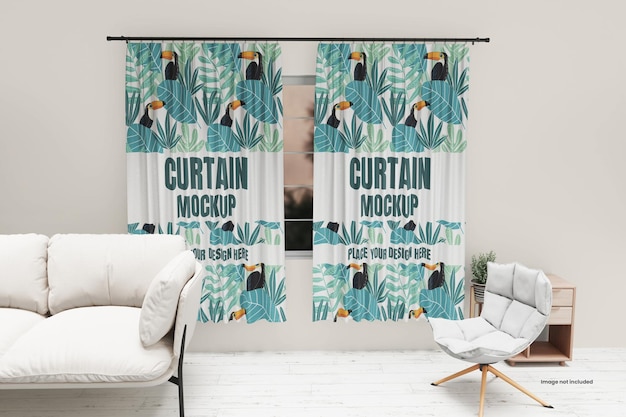 Curtain mockup