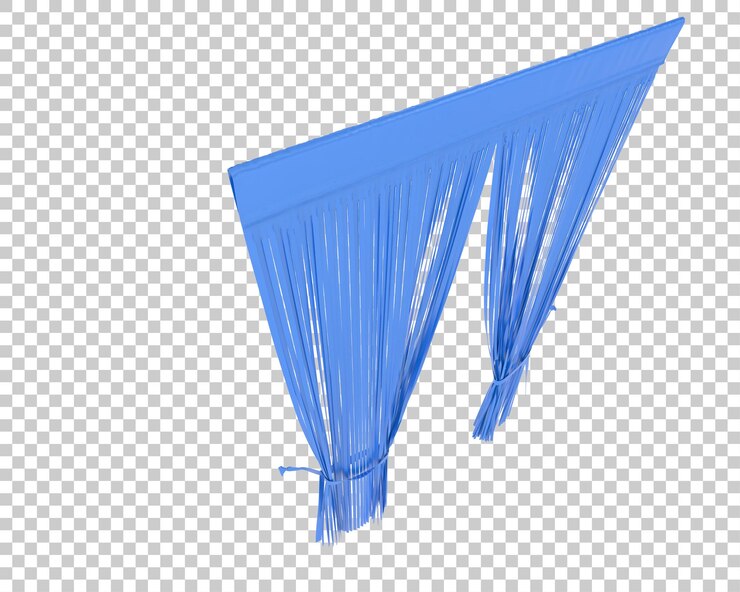 PSD 在透明背景上隔離的窗 3d染插圖
