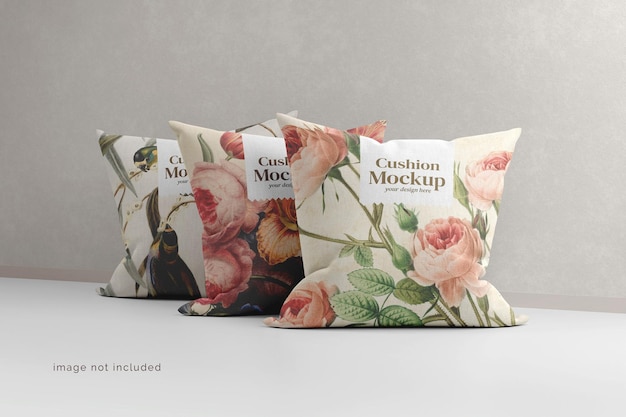 Cushion cover mockup psd