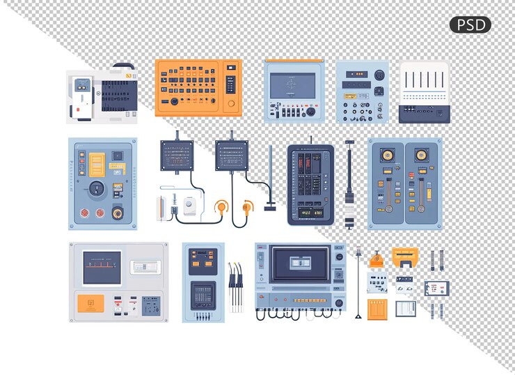 PSD custom industrial control panel