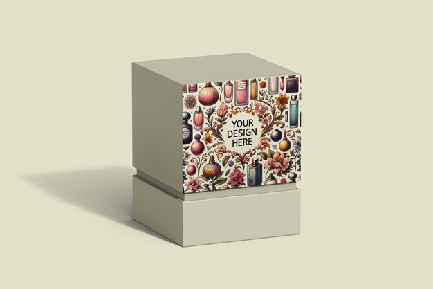 Custom Perfume box packagingPSD