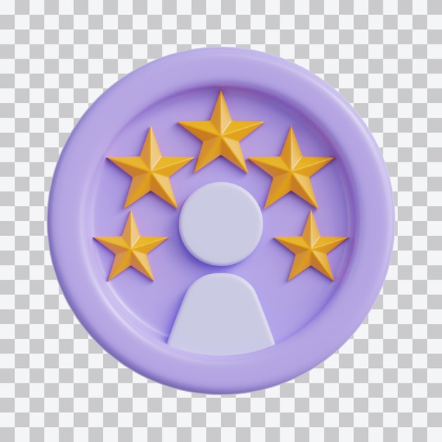 customer experience 3d illustration