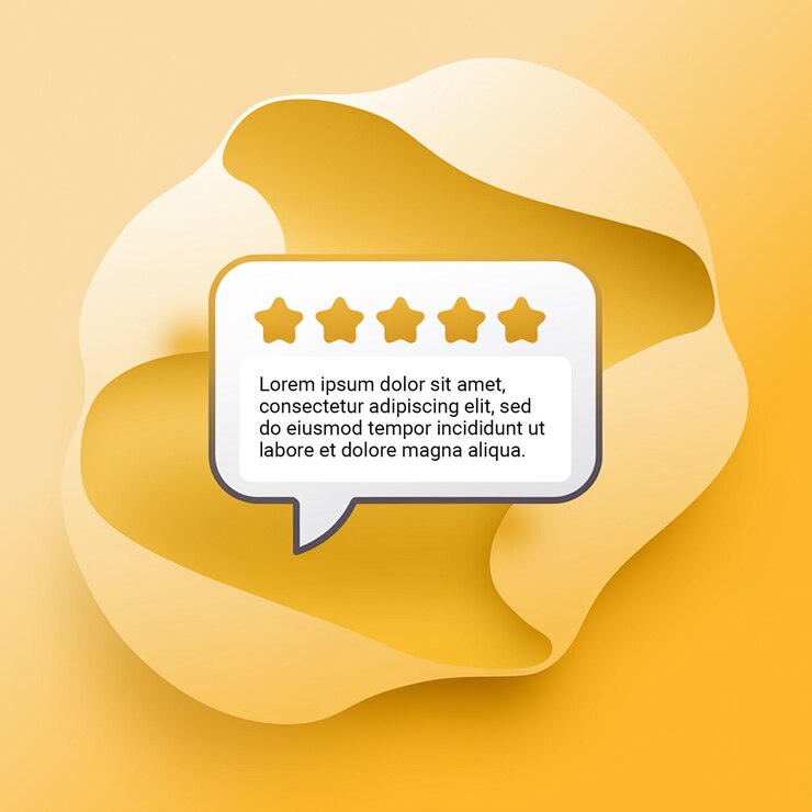 Customer feedback and review instagram post template