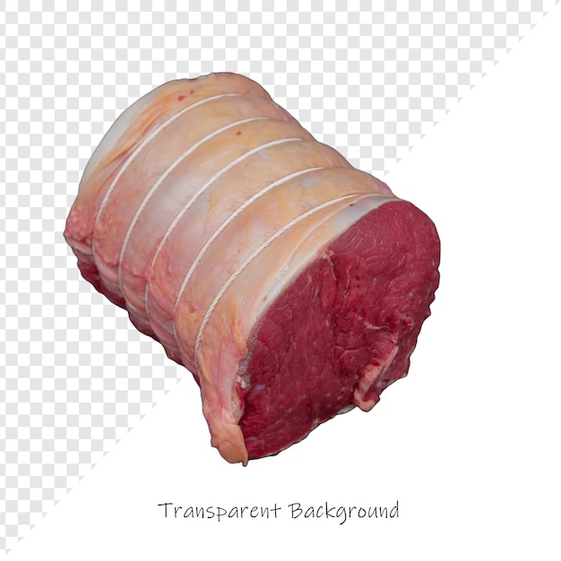 a cut of meat is shown on a white background