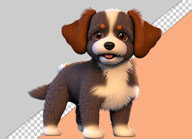 PSD cute 3d animals png