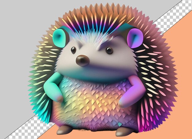 PSD animali carini in 3d png