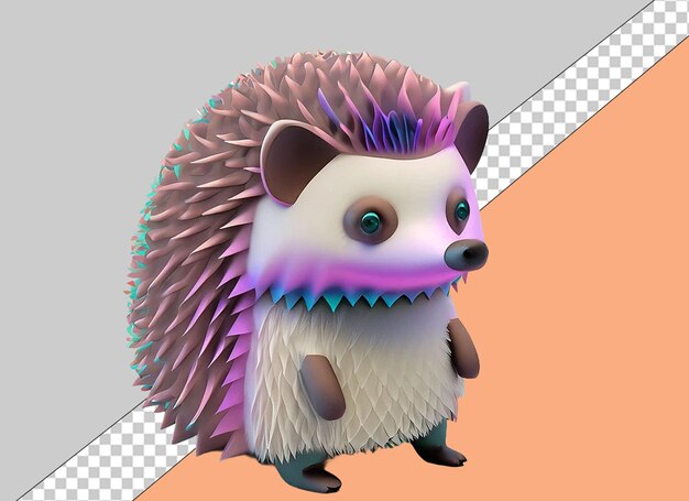 PSD 可愛い動物 3d png