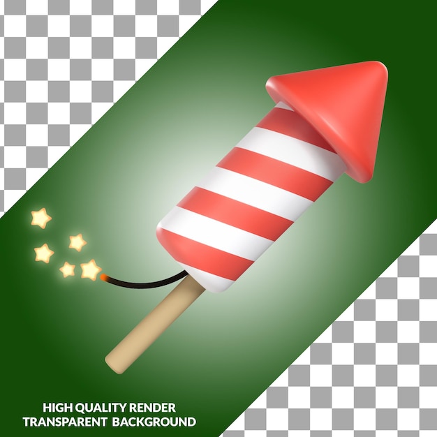 かわいい 3 d イラスト花火