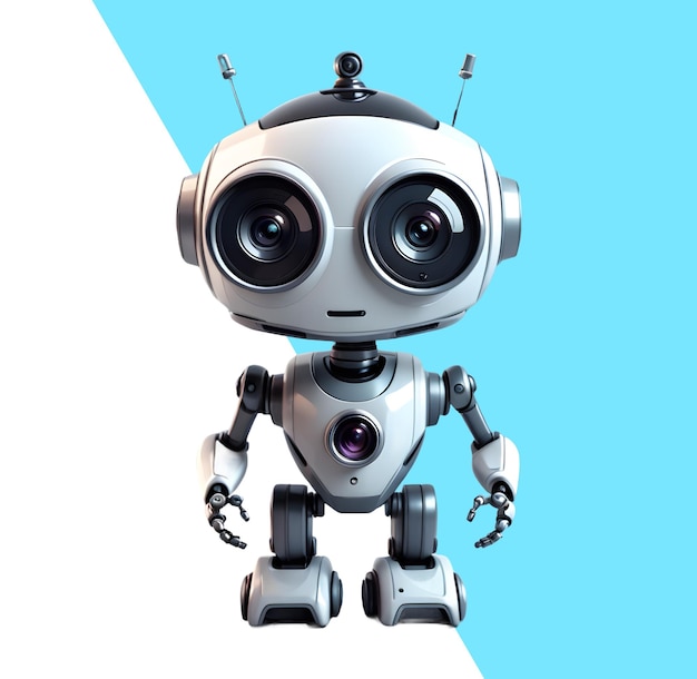 Cute 3d surveillance robot