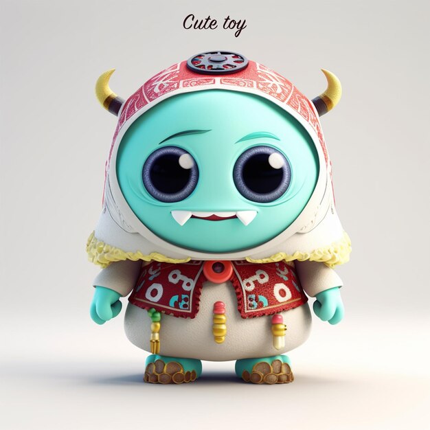 PSD a cute 3d toy