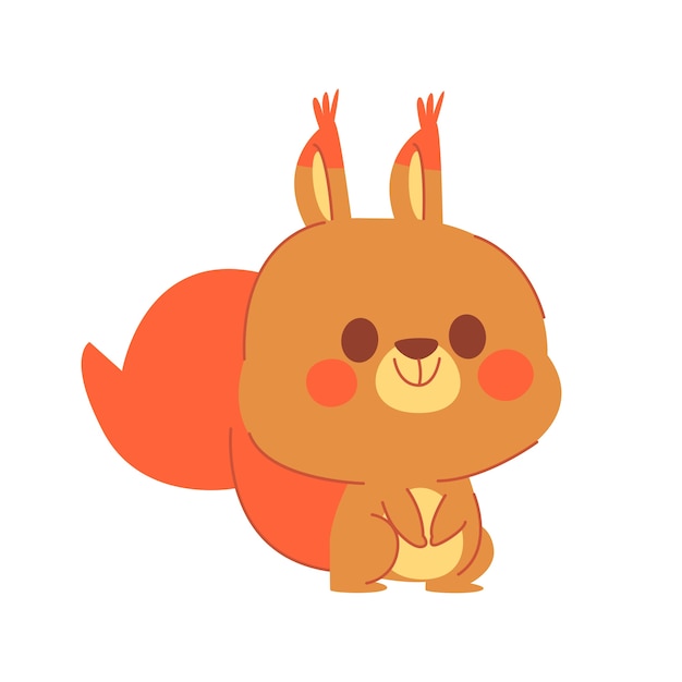 PSD cute animals element design