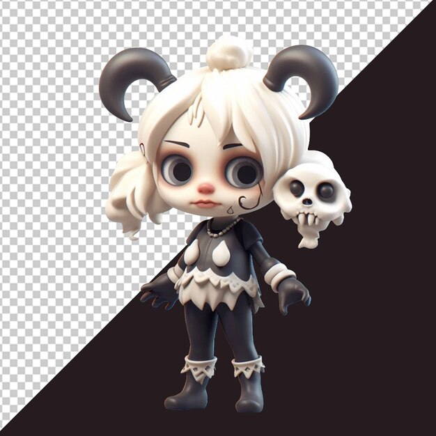 PSD かわいいアニメーションキャラクターpng