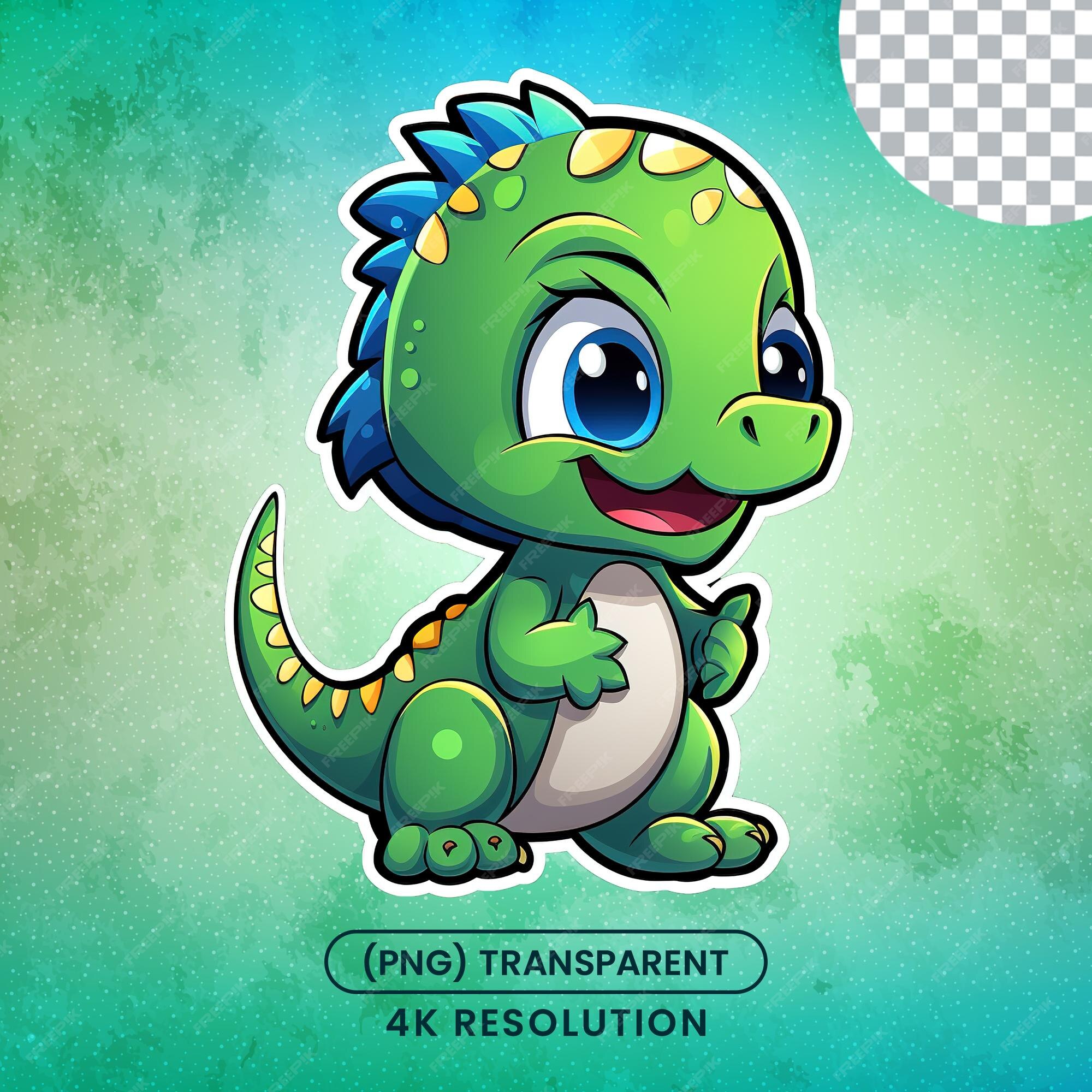 Angry Dino, Dino, Sticker, Cute PNG Transparent Clipart Image and PSD File  for Free Download